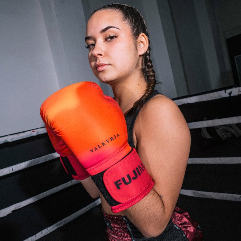 FUJIMAE Valkyrja Boxing Gloves -orange/purple